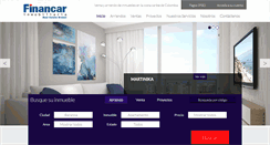 Desktop Screenshot of financar.com.co